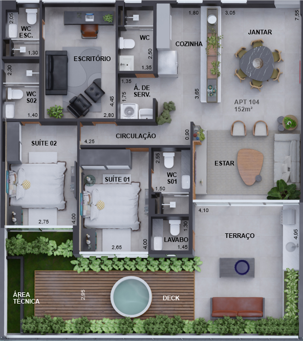 Apartamento à venda com 2 quartos, 16803m² - Foto 35