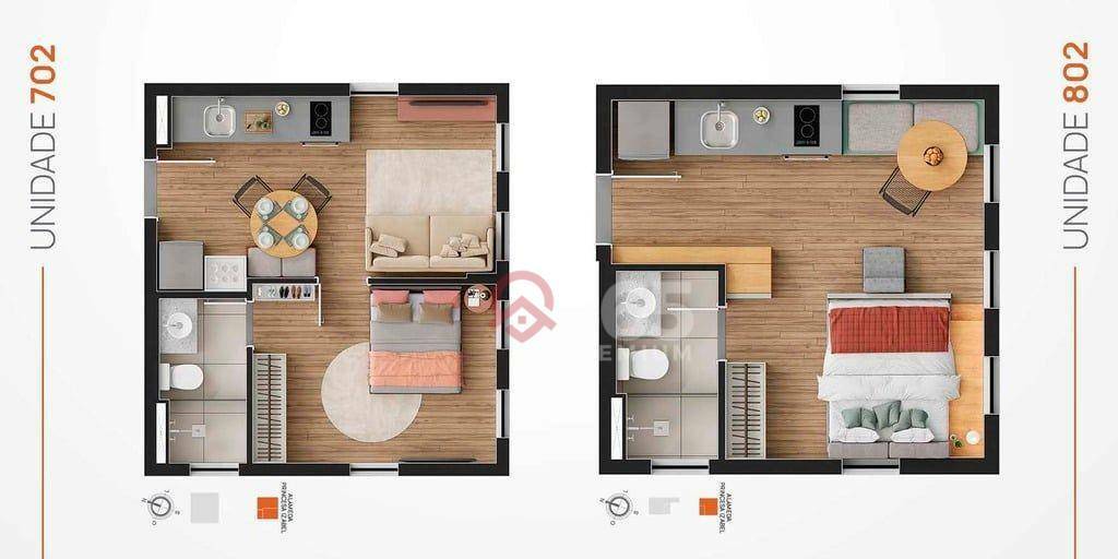 Apartamento à venda com 2 quartos, 41m² - Foto 88