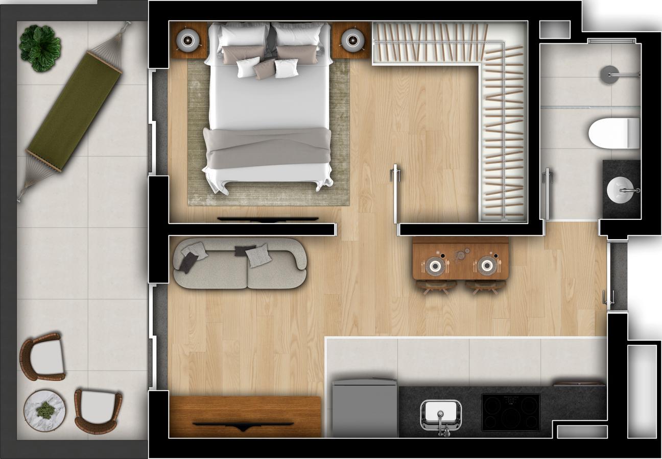 Apartamento à venda com 2 quartos, 62m² - Foto 28