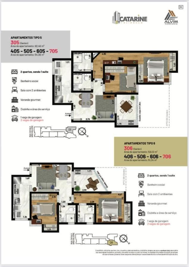 Apartamento à venda com 3 quartos, 73m² - Foto 6