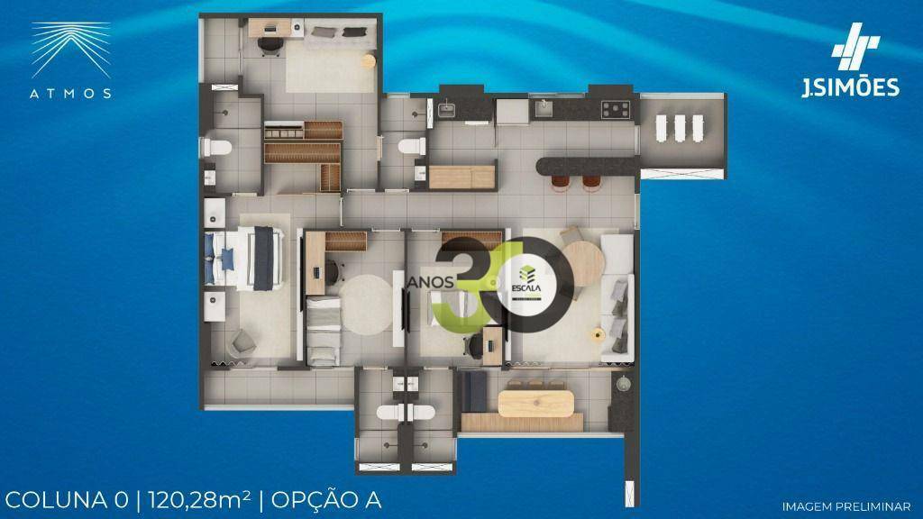 Apartamento, 2 quartos, 64 m² - Foto 85