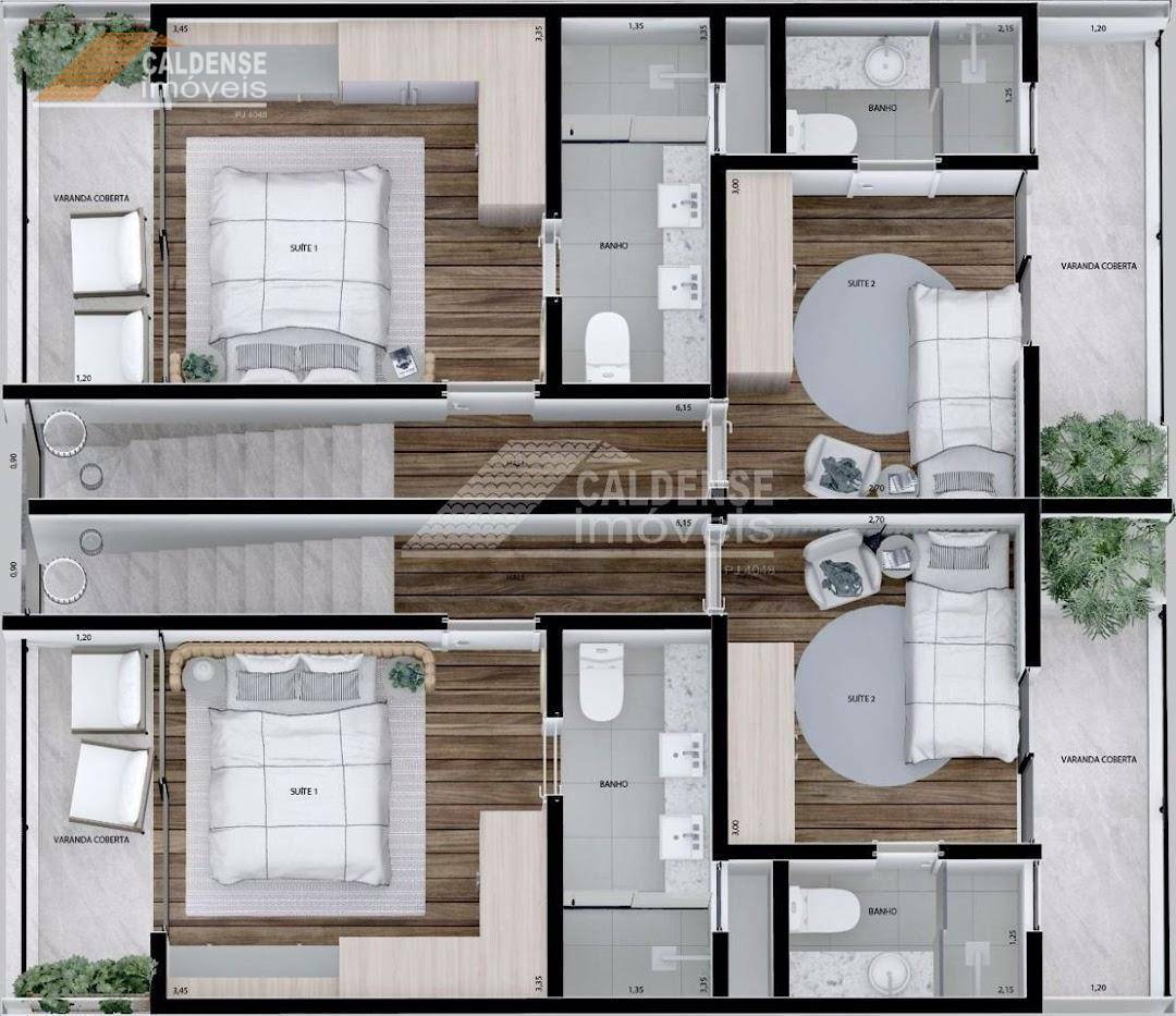 Casa, 2 quartos, 75 m² - Foto 4