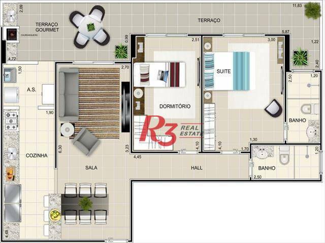 Apartamento à venda com 2 quartos, 89m² - Foto 19