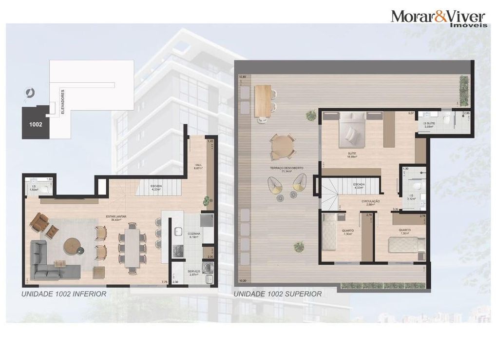 Apartamento à venda com 2 quartos, 67m² - Foto 26