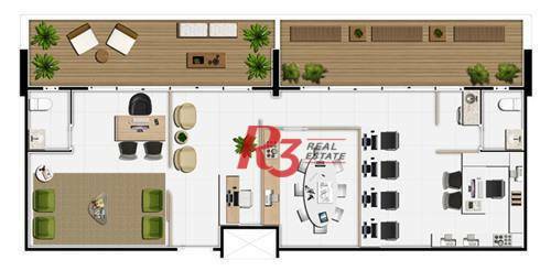 Conjunto Comercial-Sala para alugar, 101m² - Foto 16
