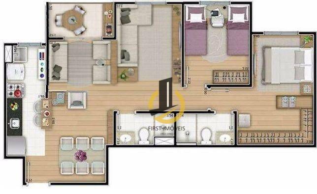 Apartamento à venda com 2 quartos, 71m² - Foto 35