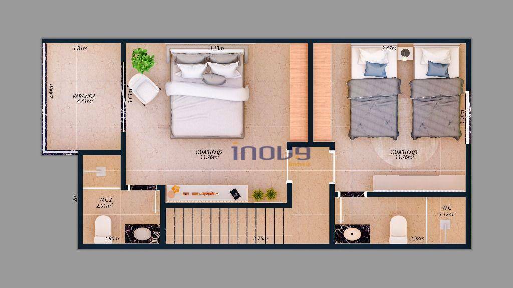 Casa de Condomínio à venda com 3 quartos, 92M2 - Foto 11