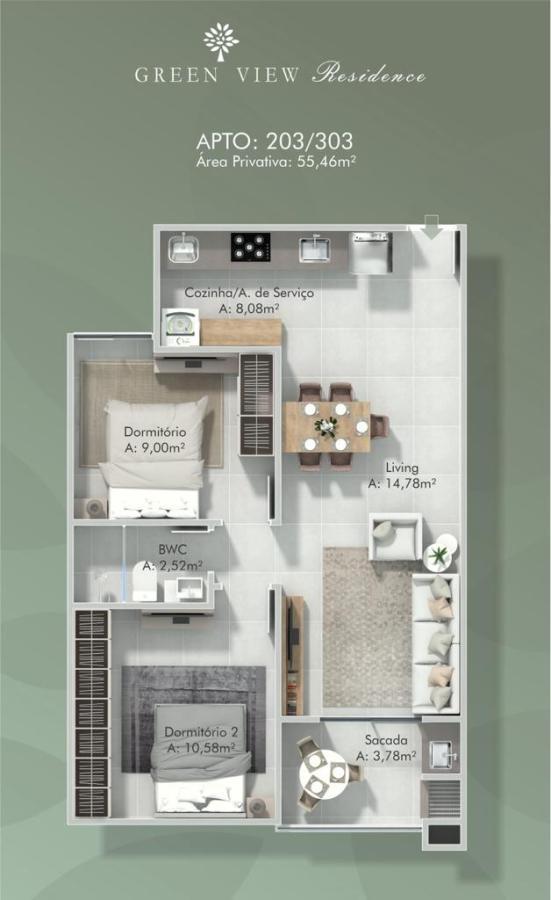 Apartamento à venda com 3 quartos, 113m² - Foto 5