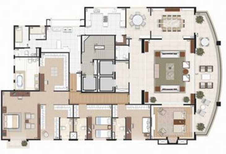 Apartamento à venda com 4 quartos, 539m² - Foto 5