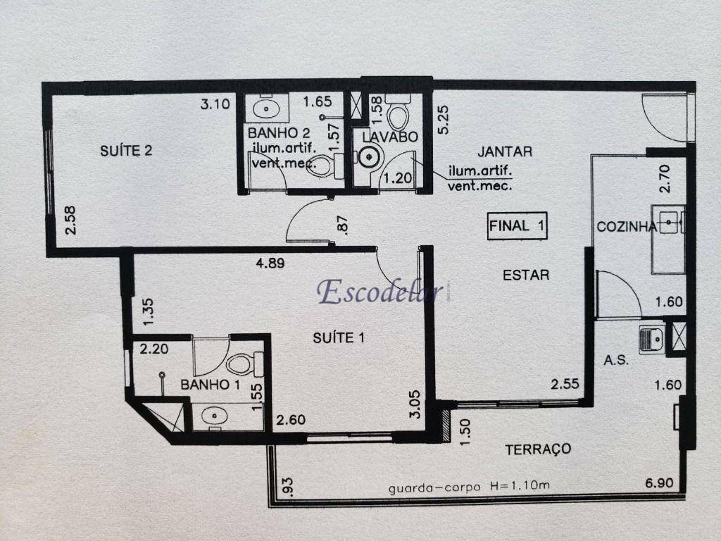 Apartamento à venda com 2 quartos, 69m² - Foto 19