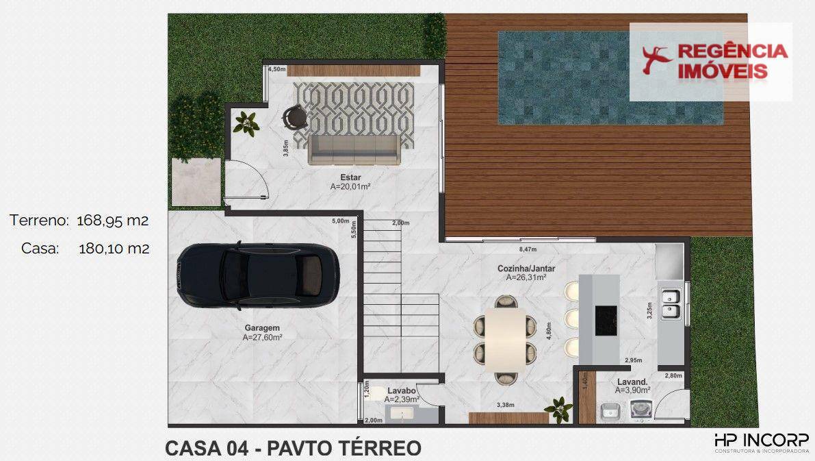 Casa de Condomínio à venda com 3 quartos, 180m² - Foto 21