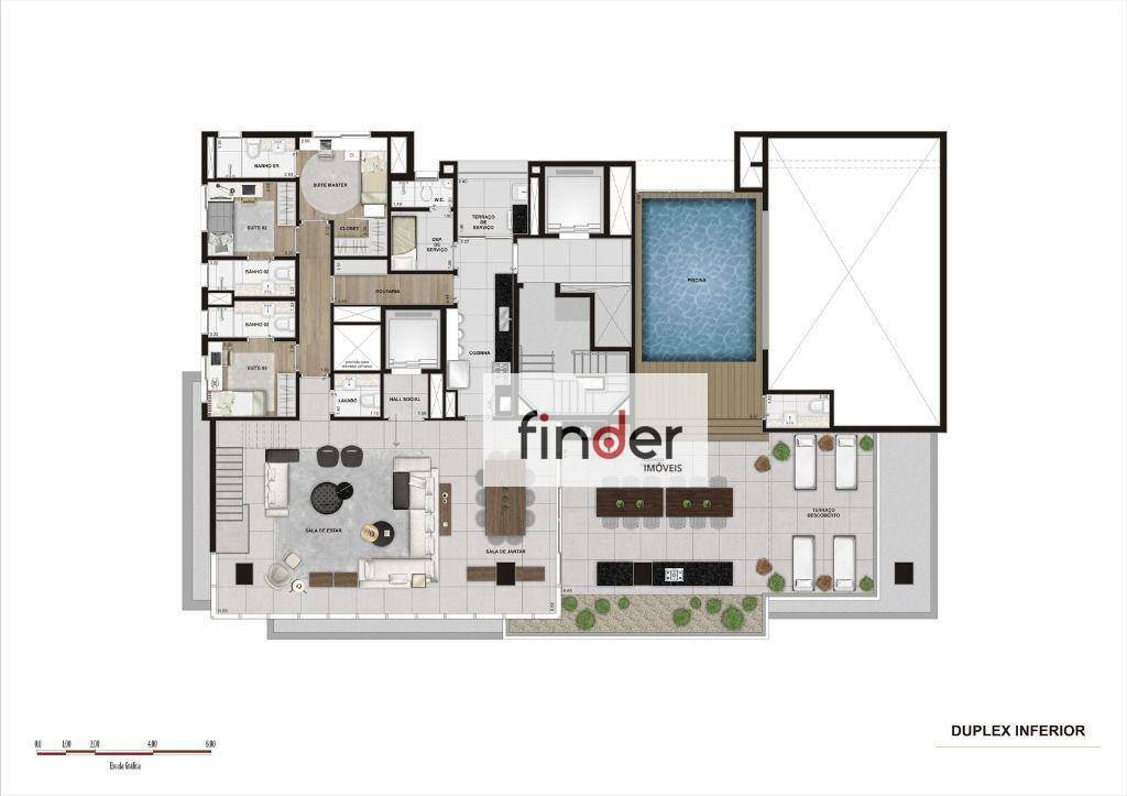 Apartamento à venda com 3 quartos, 181m² - Foto 31