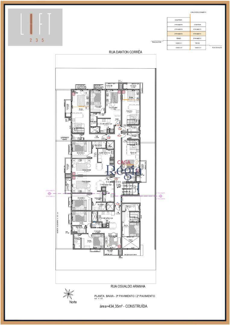 Apartamento, 1 quarto, 58 m² - Foto 1