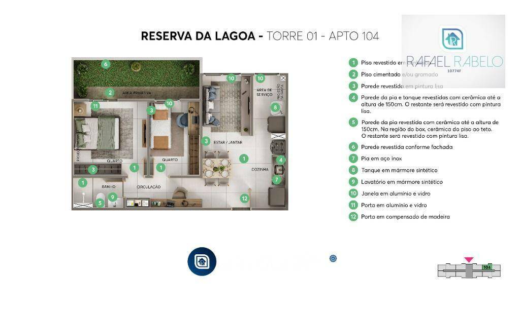 Apartamento à venda com 2 quartos, 39m² - Foto 18