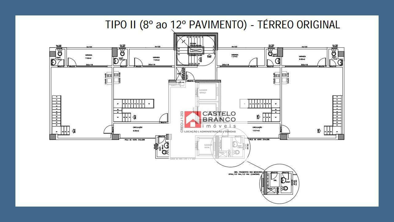 Conjunto Comercial-Sala à venda e aluguel, 108m² - Foto 19