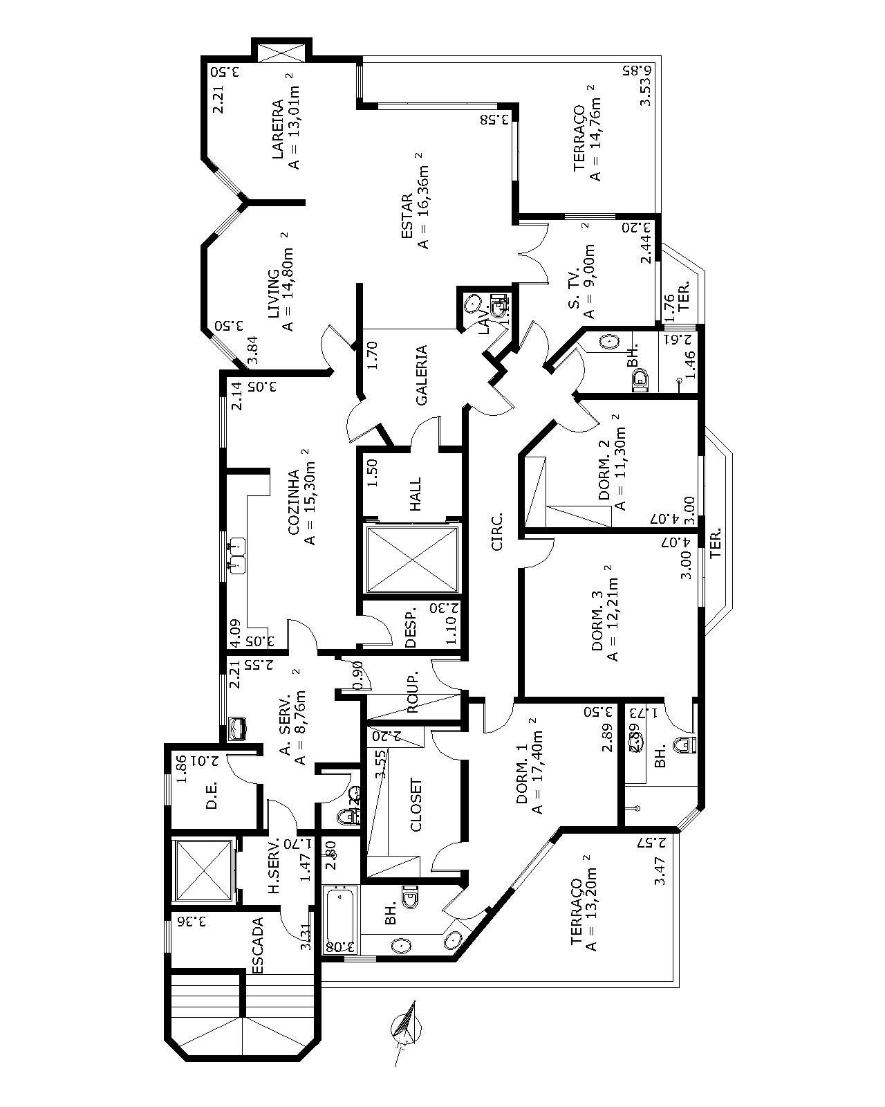 Apartamento à venda com 4 quartos, 282m² - Foto 5