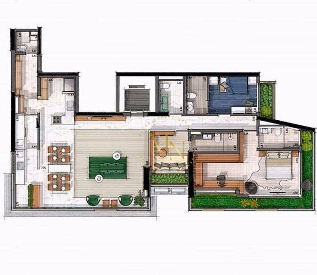 Apartamento à venda com 3 quartos, 163m² - Foto 19