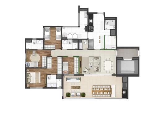 Apartamento à venda com 3 quartos, 140m² - Foto 18