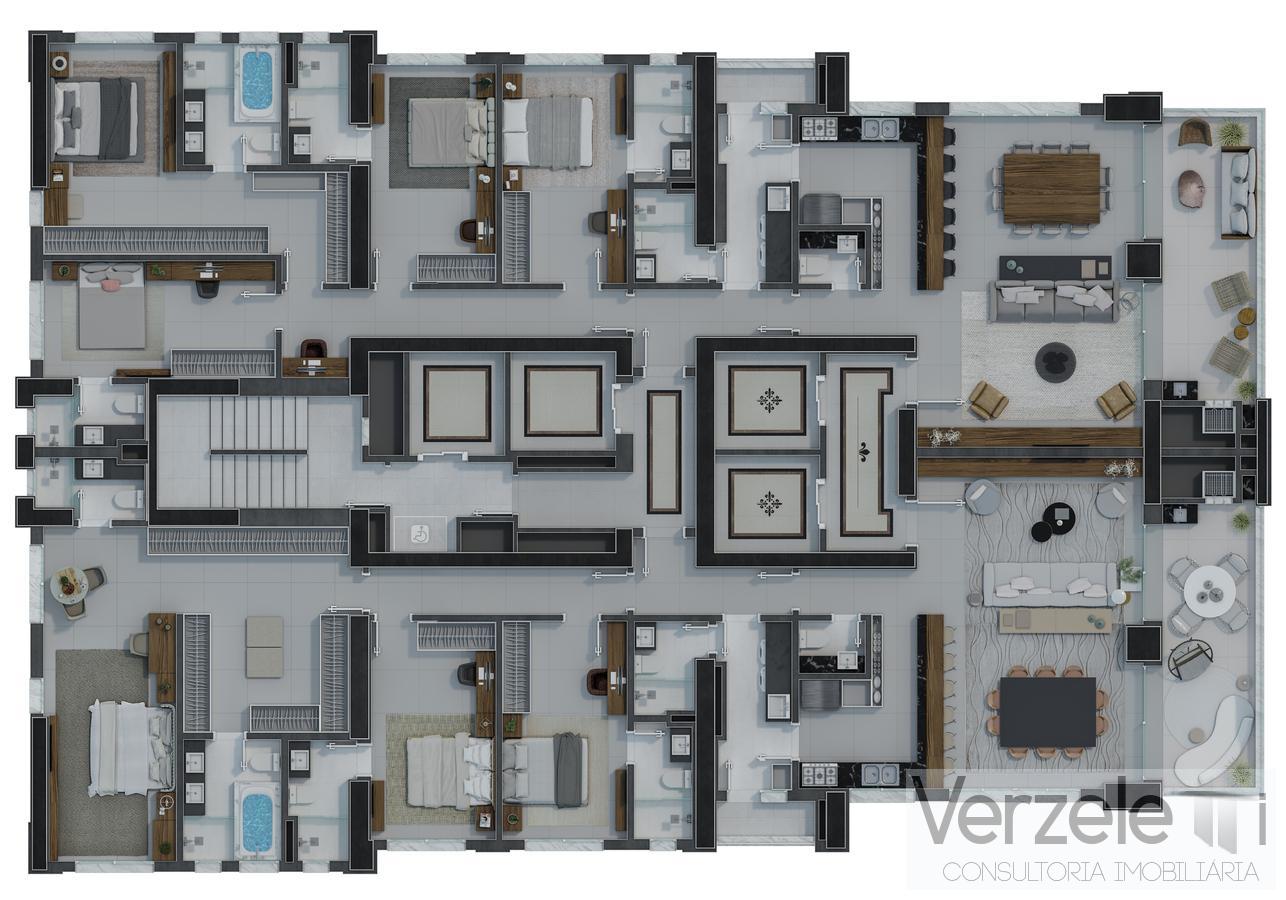 Apartamento à venda com 4 quartos, 213m² - Foto 38