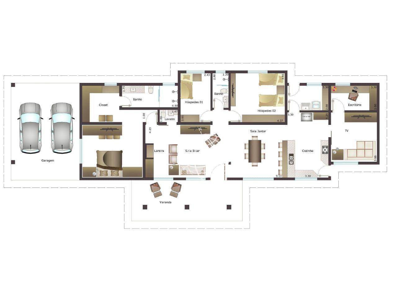 Chácara, 4 quartos, 1 hectares - Foto 29