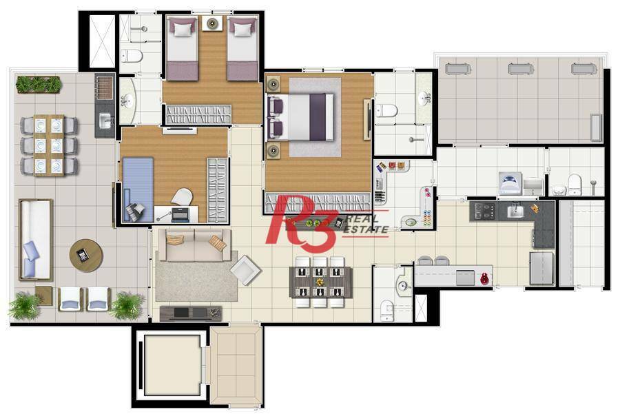 Apartamento à venda com 4 quartos, 167m² - Foto 41