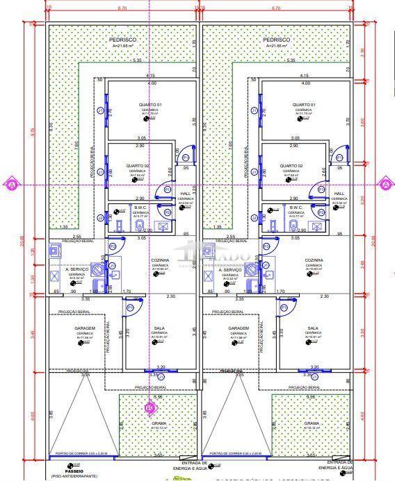 Casa, 2 quartos, 58 m² - Foto 1