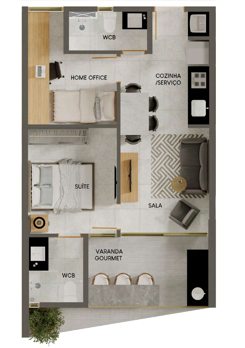 Apartamento à venda com 3 quartos, 6698m² - Foto 28