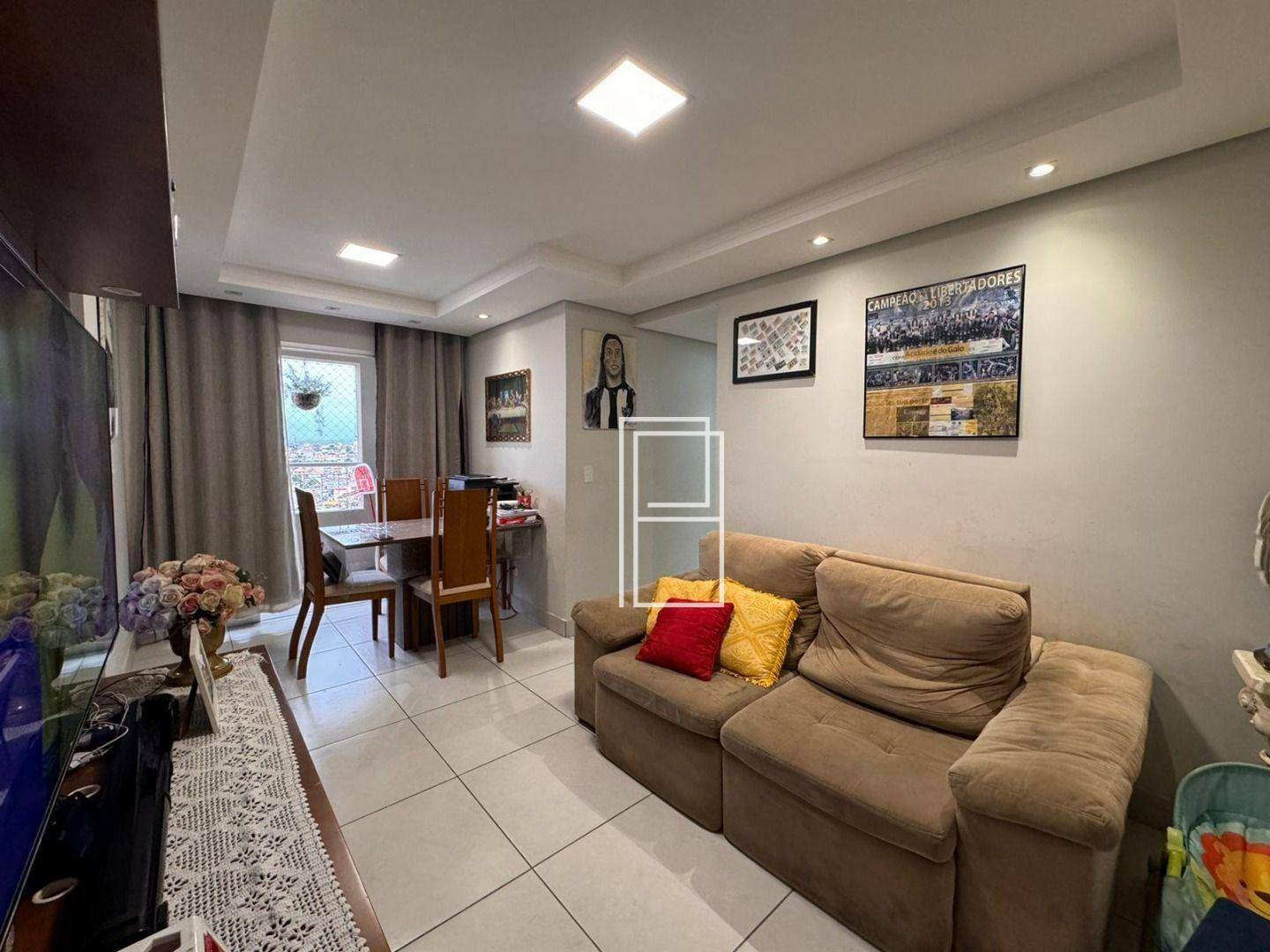 Apartamento à venda com 3 quartos, 78m² - Foto 1