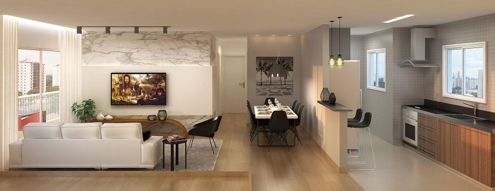 Apartamento à venda com 2 quartos, 62m² - Foto 1