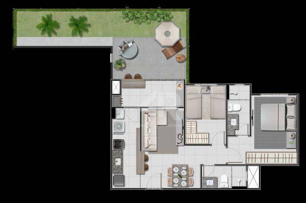 Apartamento à venda com 2 quartos, 85m² - Foto 6