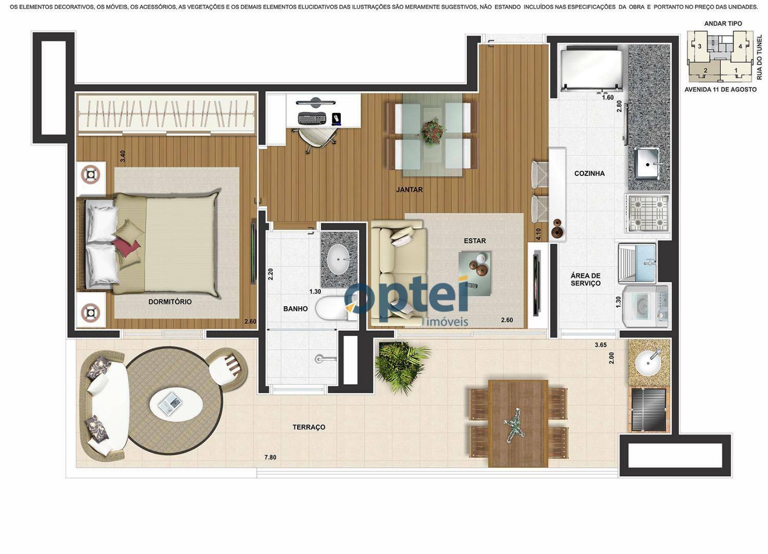 Apartamento à venda com 1 quarto, 52m² - Foto 31