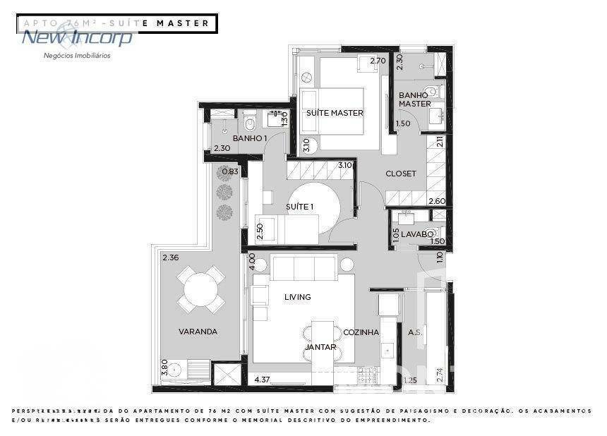 Apartamento à venda com 2 quartos, 79m² - Foto 27