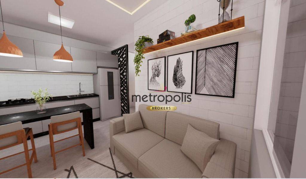 Apartamento à venda com 2 quartos, 40m² - Foto 2