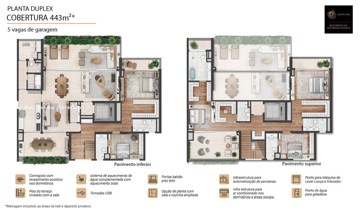 Cobertura à venda com 5 quartos, 455m² - Foto 3