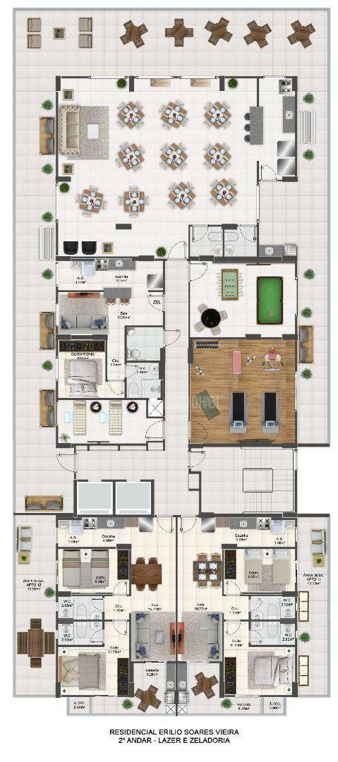 Apartamento à venda com 2 quartos, 66m² - Foto 7