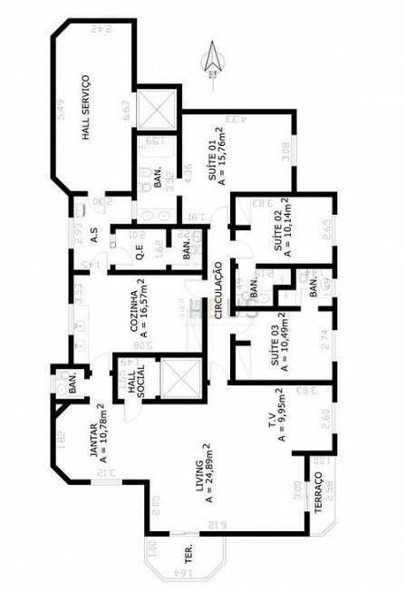 Apartamento à venda com 3 quartos, 165m² - Foto 18