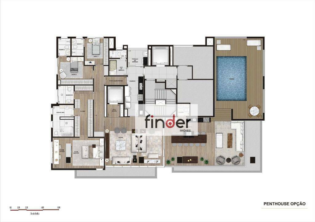 Apartamento à venda com 3 quartos, 181m² - Foto 30