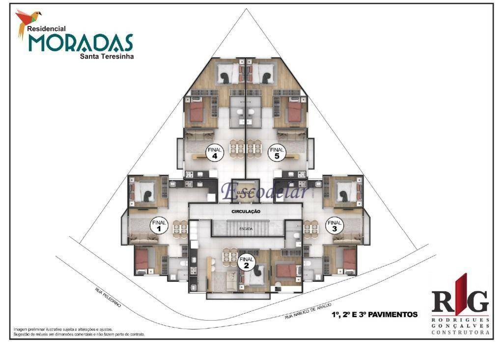 Apartamento à venda com 2 quartos, 43m² - Foto 12