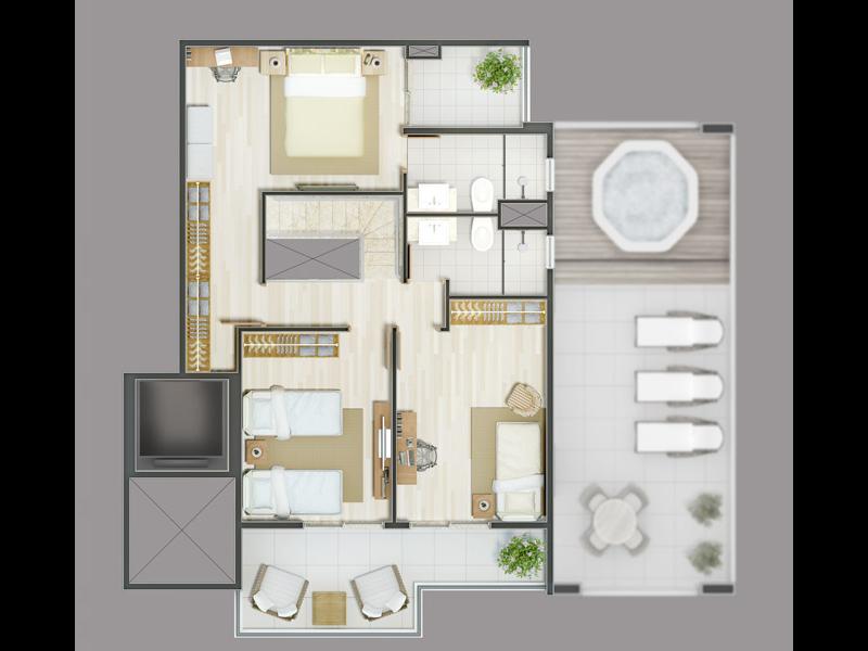 Apartamento à venda com 3 quartos, 213m² - Foto 5