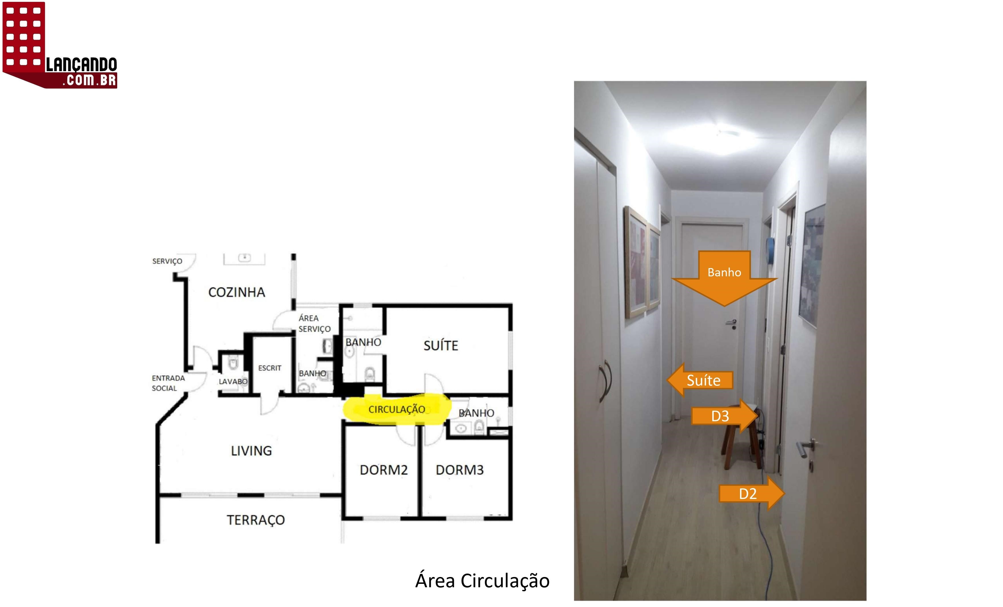 Apartamento à venda com 3 quartos, 111m² - Foto 8