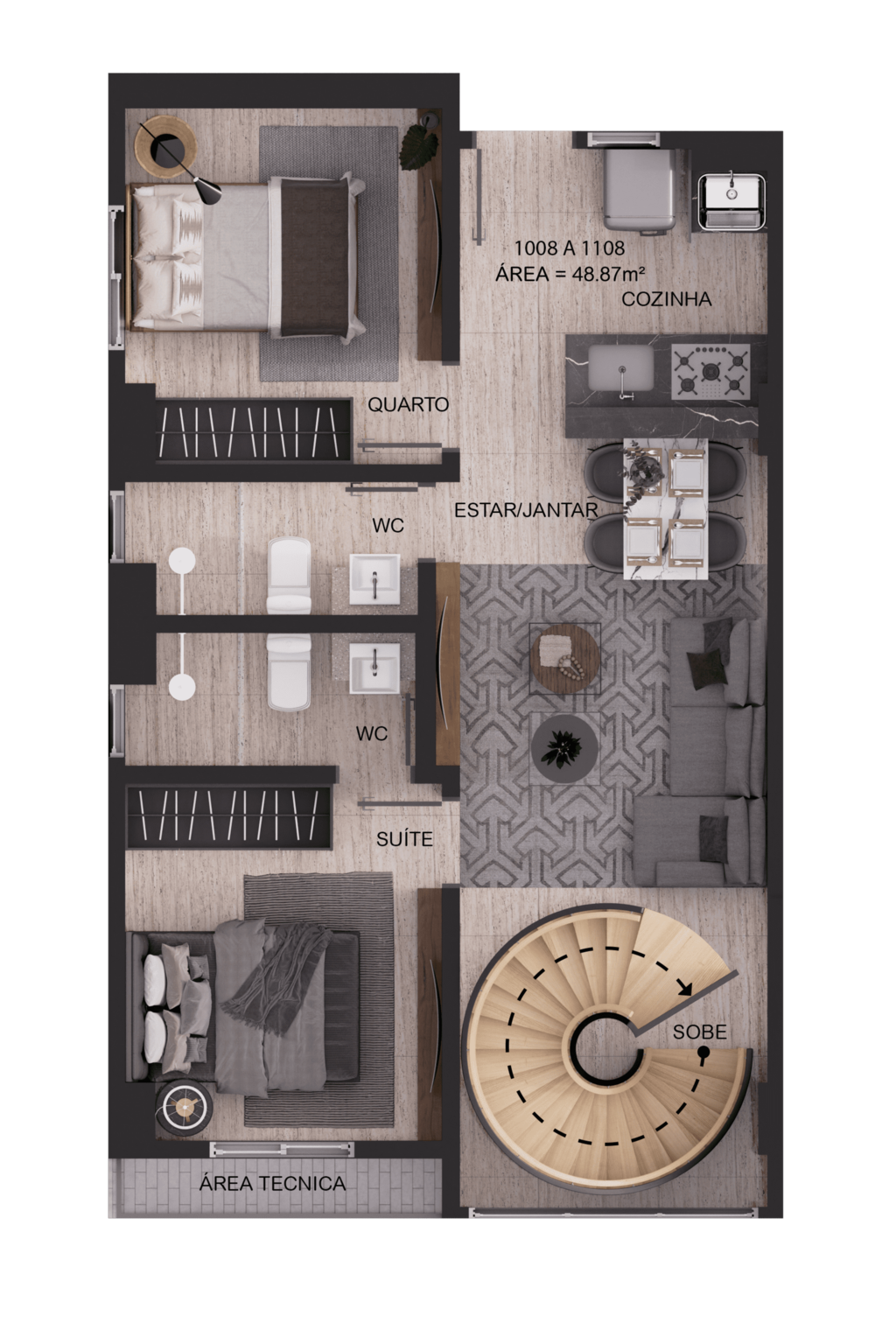 Cobertura à venda com 2 quartos, 10515m² - Foto 44