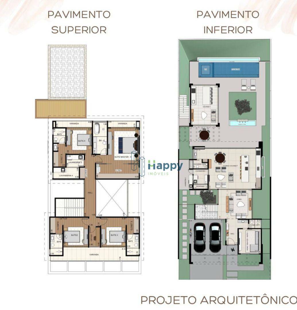 Casa de Condomínio à venda com 5 quartos, 418m² - Foto 4