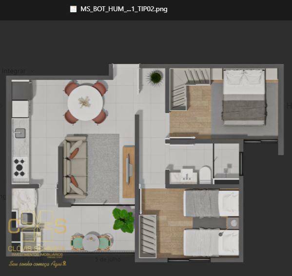 Apartamento à venda com 2 quartos, 57m² - Foto 7