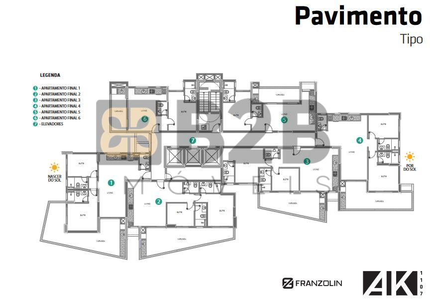 Apartamento à venda com 2 quartos, 92m² - Foto 8