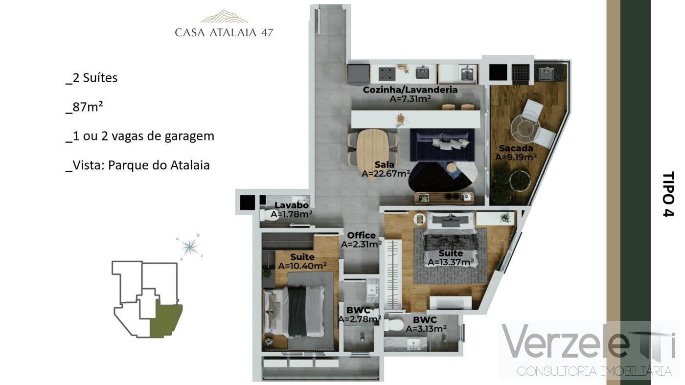 Apartamento à venda com 3 quartos, 125m² - Foto 33