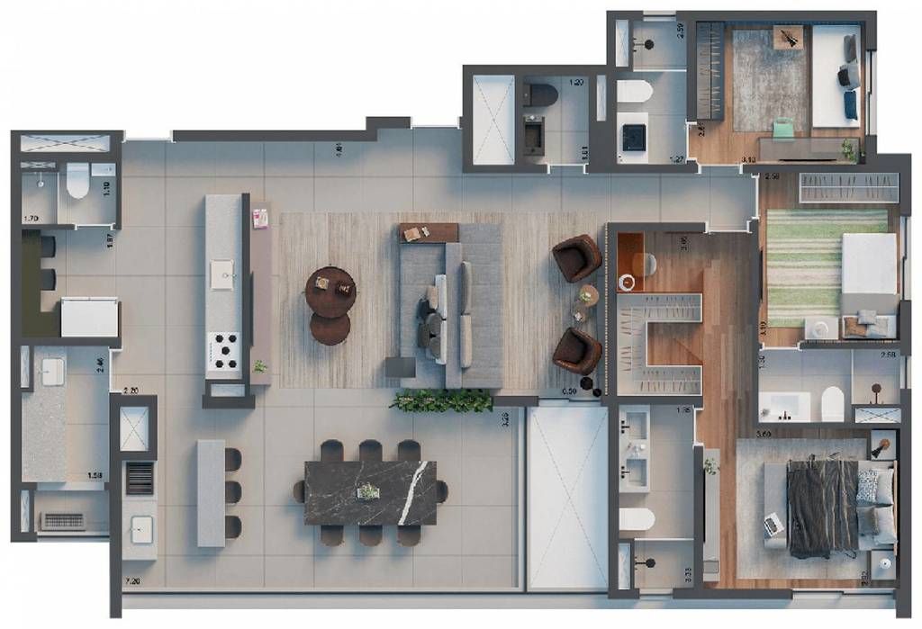 Apartamento à venda com 4 quartos, 147m² - Foto 15