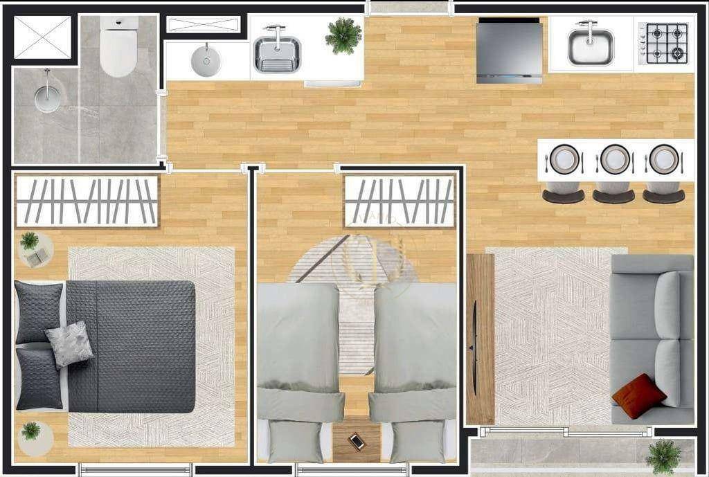 Apartamento à venda com 3 quartos, 48m² - Foto 34