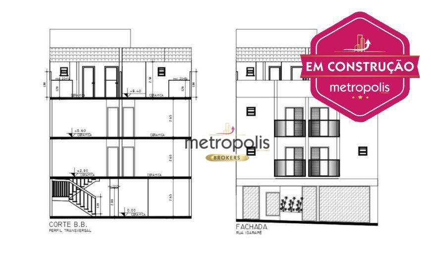 Cobertura à venda com 3 quartos, 150m² - Foto 1