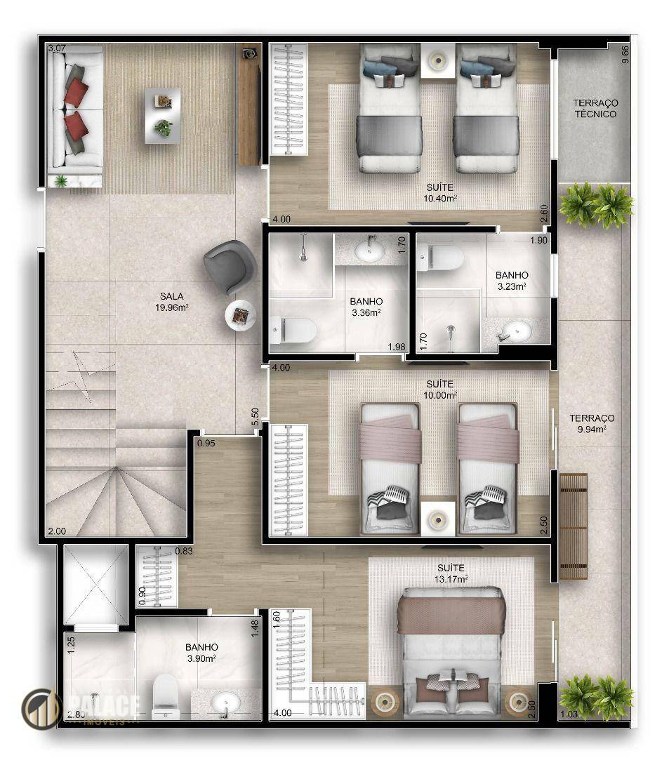 Cobertura à venda com 3 quartos, 143m² - Foto 58