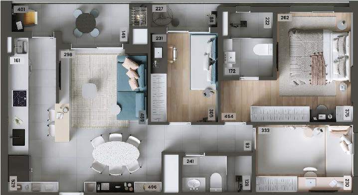 Apartamento à venda com 2 quartos, 6672m² - Foto 44